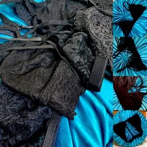 Bralette Bundle - Black Assortment - 4 pieces